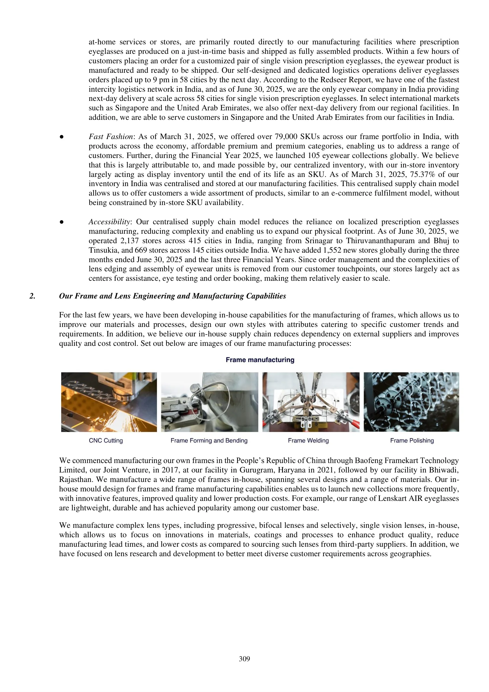 Lenskart Solutions — IPO RHP (2025) — Our Business — Strengths