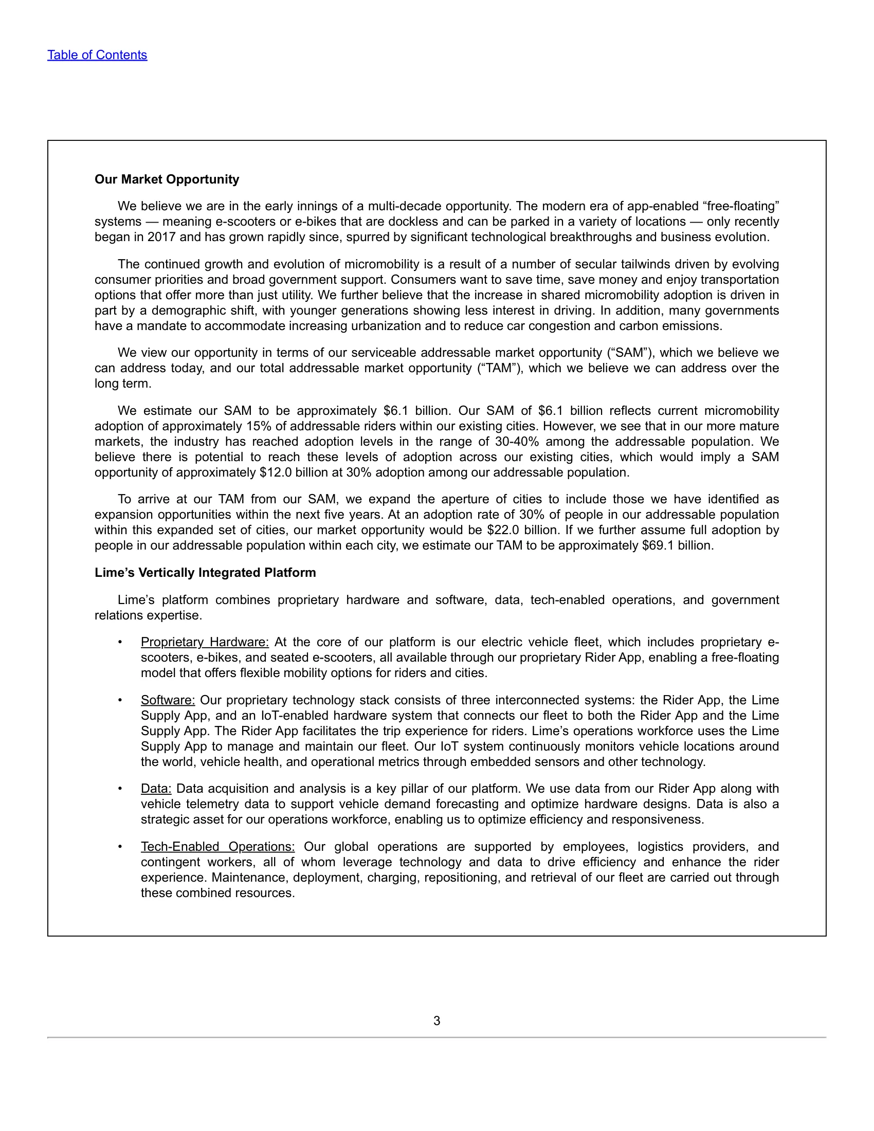 Lime (Neutron Holdings, Inc.) — IPO Prospectus (2026) — Our Market Opportunity